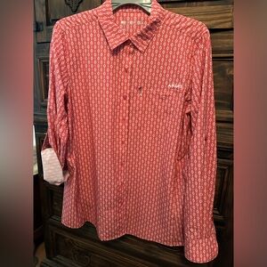 Ariat Tek stretchy women’s long sleeve shirt. Large